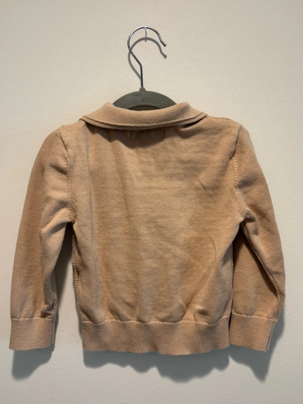Joe's Jeans Tan Knit Polo Sweater - 3T